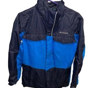 Columbia Interchange two toned‎ blue jacket size large 14/16